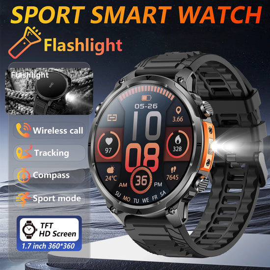1.7 inch smart watch