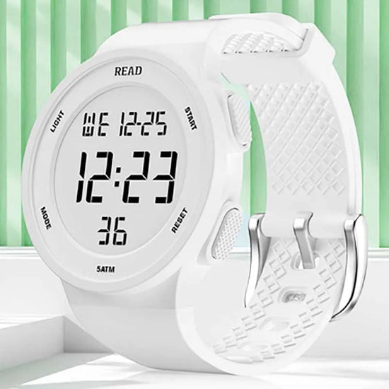 Fashion Waterproof Digital Watch for Women - Elevate Your Style with Smart Functionality