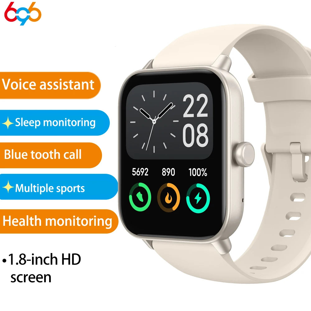 1.8 inch smart watch fitness tracking