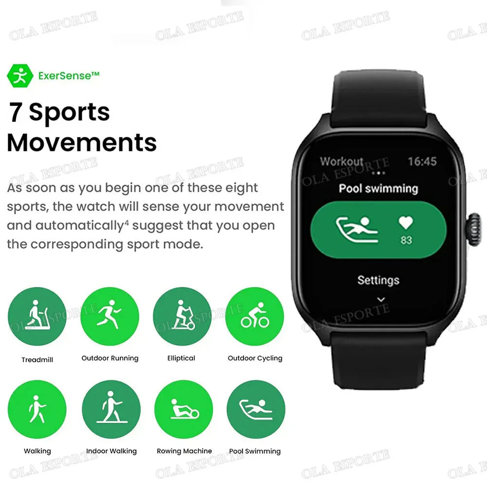 smart watch for android ios 2.01inch display