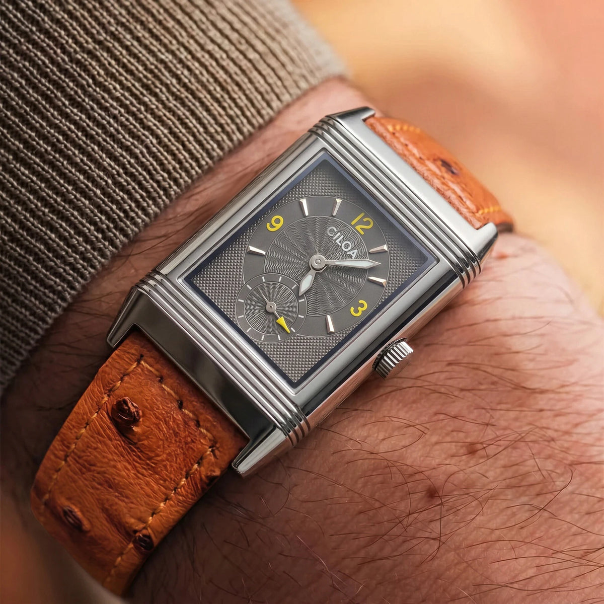 luxury waterproof chronograph watch