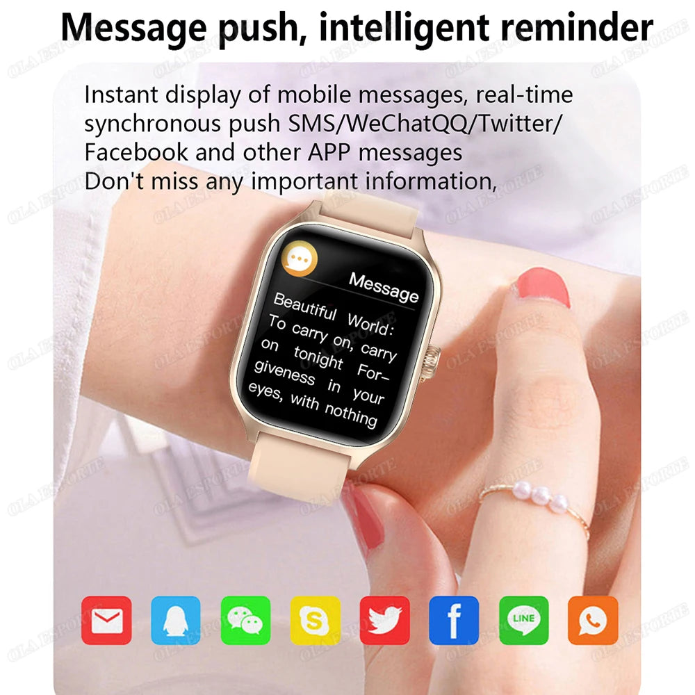 smart watch for android ios 2.01inch display