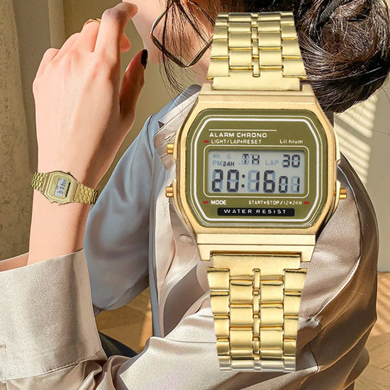 Elevate Your Style with the Elegant Digital Watch for Women