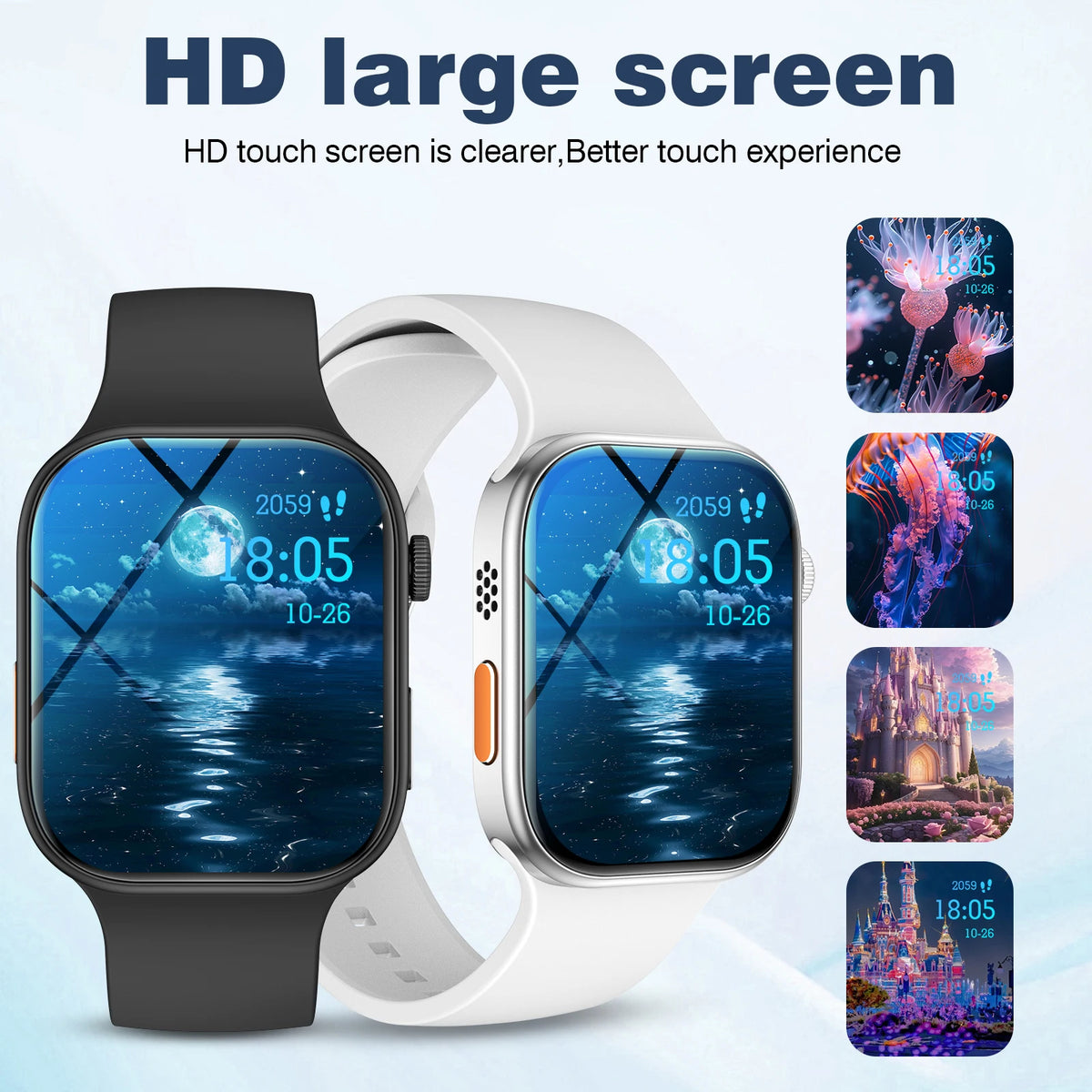 smart watch with HD display